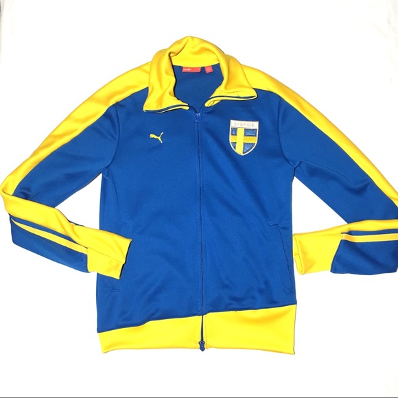 puma jacket yellow